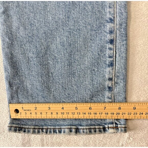 J.Crew Skinny Flare Jeans High-Rise Re-imagined Denim Blue Y2K Women's Sz 29 T - Picture 7 of 11